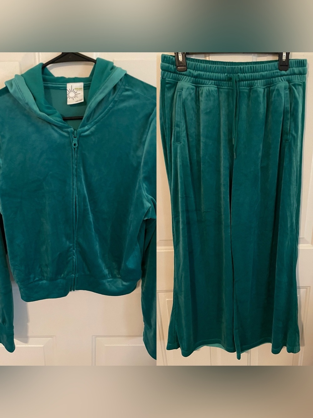 Offline by Aerie velour lounge set
